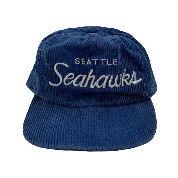 Sports Specialties Other - Vintage Seattle Seahawks NFL Corduroy Strapback Hat